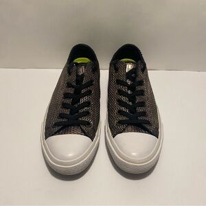 Converse with Lunarlon All Stars Chuck Taylor II Black and Brown Sneakers
